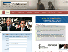 Tablet Screenshot of dgattorneys.com